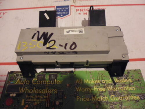 NV2-10 WARRANTY 2008 09 10 HONDA ACCORD RADIO AUDIO INFORMATION DISPLAY SCREEN