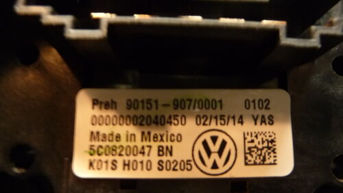 A201-11 OEM WARRANTY 2011-2014 VOLKSWAGEN JETTA A/C HEAT CLIMATE TEMP CONTROL