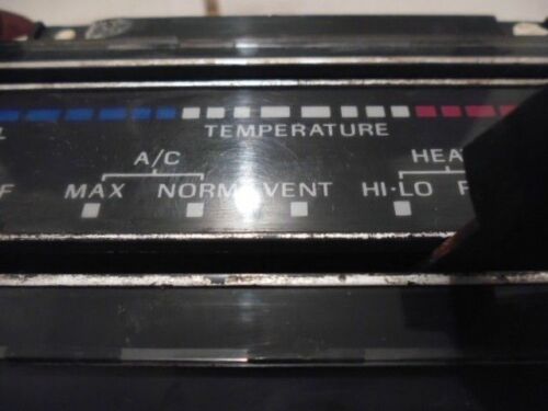 HS2-6 OEM WARRANTY 1984 84 THUNDERBIRD TBIRD TEMP AC HEAT CLIMATE CONTROL UNIT