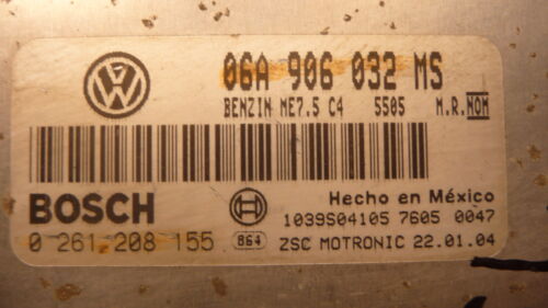 NY547-13 OEM WARRANTY 2004 VOLKSWAGEN BEETLE ENGINE COMPUTER CONTROL ECM ECU
