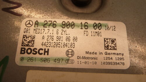NY499-3 OEM WARRANTY 2012 2013 MERCEDES E C SLK CLASS ENGINE COMPUTER ECM ECU
