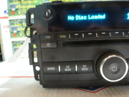 LR1-77 OEM WARRANTY 07 08 IMPALA MONTE CARLO RADIO AM FM STEREO RECEIVER