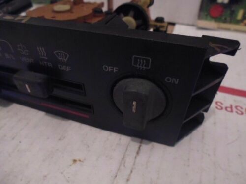 HS21-4 OEM WARRANTY 87 PONTIAC GRAND AM TEMP AC HEAT CLIMATE CONTROL UNIT SWITCH