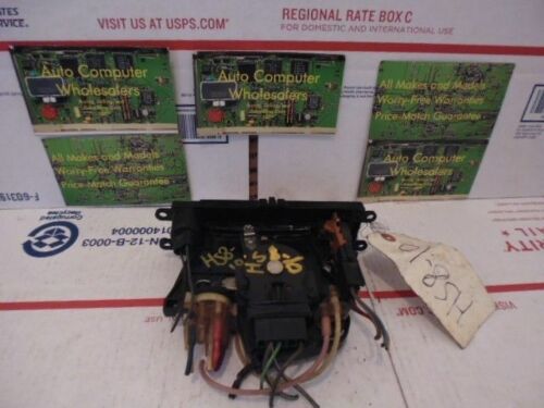 HS8-10 OEM WARRANTY 85 CHEVROLET REGAL TEMP AC HEAT CLIMATE CONTROL UNIT SWITCH