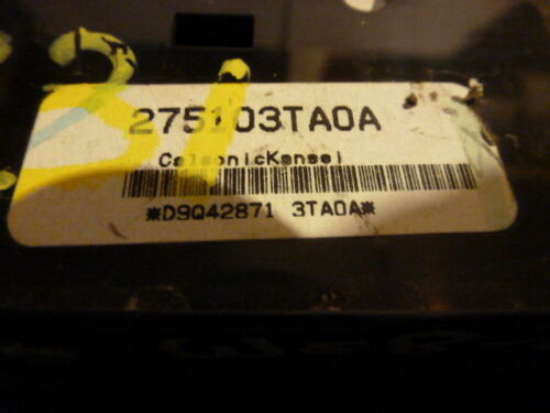 WS8-8 OEM WARRANTY 2013 14 ALTIMA TEMP AC HEAT CLIMATE CONTROL PANEL UNIT SWITCH