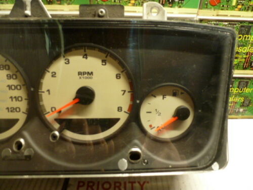 S1254 OEM WARRANTY 2000 2001 DODGE NEON INSTRUMENT CLUSTER SPEEDOMETER