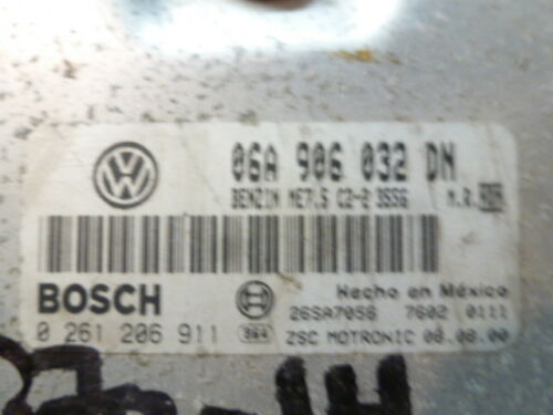 NY370-14 WARRANTY OEM 01 BEETLE TURBO 1.8 ENGINE CONTROL COMPUTER ECM ECU EBX
