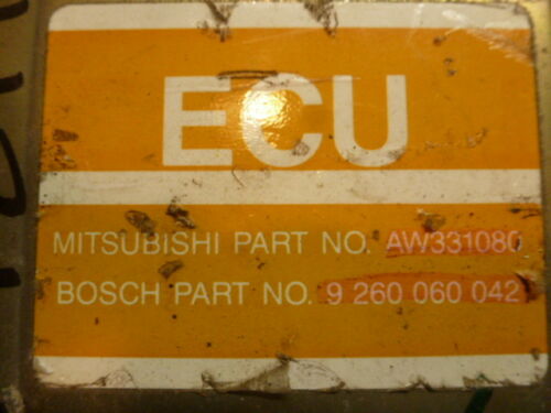 NY299-3 OEM WARRANTY 1993 MITSUBISHI DIAMANTE ENGINE CONTROL COMPUTER ECM ECU