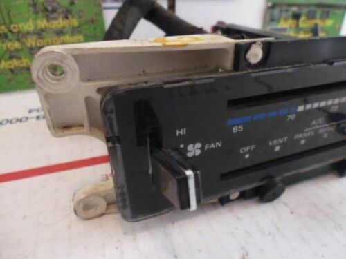 HS13-6 OEM WARRANTY 1982 CONTINENTAL TEMP AC HEAT CLIMATE CONTROL UNIT SWITCH