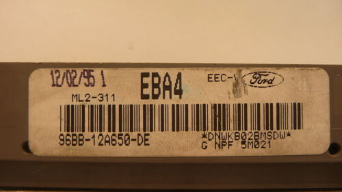 NY546-14 OEM PROGRAMMED 96 CONTOUR MYSTIQUE ENGINE COMPUTER MODULE ML2-311 ECU