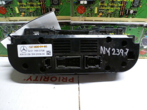 NY239-7 OEM 2011 MERCEDES SLS CLIMATE CONTROL UNIT WITH WARRANTY