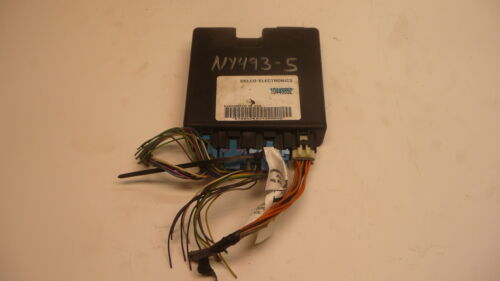 NY493-5 OEM WARRANTY 2002 BUICK CENTURY REGAL BODY CONTROL COMPUTER MODULE BCU