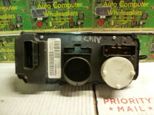 A147-5 OEM WARRANTY 04-07 CARAVAN TOWN & COUNTRY TEMP AC CLIMATE CONTROL UNIT