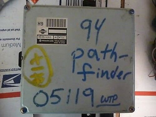 1995 Nissan Pathfinder Engine Computer MECMV260 ECM ECU