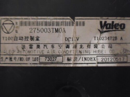 HS28-6 OEM WARRANTY 2013 ALTIMA SEDAN TEMP AC HEAT CLIMATE CONTROL UNIT SWITCH