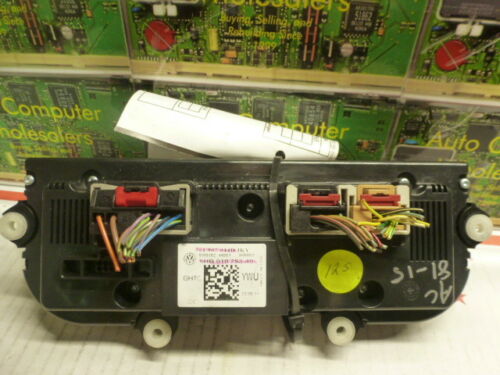 AC81-15 OEM WARRANTY 2012 PASSAT TEMP AC HEAT CLIMATE CONTROL UNIT