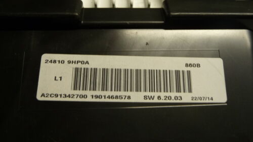 S1954 OEM WARRANTY 2015 NISSAN ALTIMA INSTRUMENT CLUSTER SPEEDOMETER 4 MILES