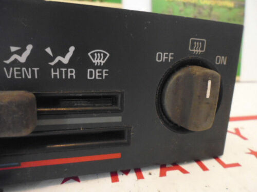 HS3-6 OEM WARRANTY 91 PONTIAC GRAND AM TEMP AC HEAT CLIMATE CONTROL UNIT SWITCH