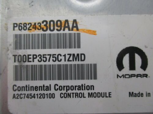 NY621-7 OEM WARRANTY 2016 2017 DODGE CHARGER 300 ENGINE CONTROL MODULE ECM ECU