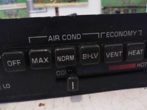 HS8-9 OEM WARRANTY 1987 87 CHEVROLET SOMERSET TEMP AC HEAT CLIMATE CONTROL PANEL