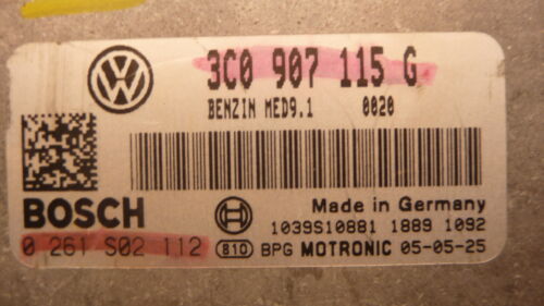 NY558-5 OEM WARRANTY 2006 VOLKSWAGEN PASSAT ENGINE CONTROL MODULE ECM ECU