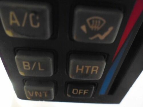 HS16-12 OEM WARRANTY 92 93 GRAND PRIX TEMP AC HEAT CLIMATE CONTROL UNIT SWITCH