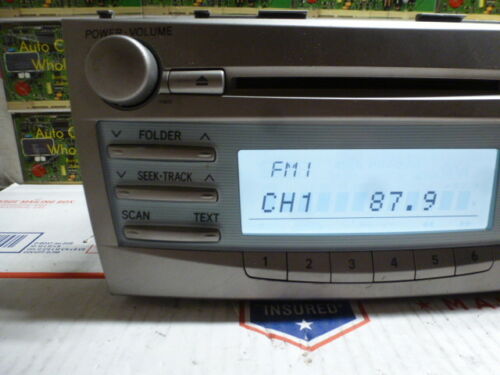 LR1-84 OEM WARRANTY 2007-2009 TOYOTA CAMRY RADIO AM FM STEREO RECEIVER