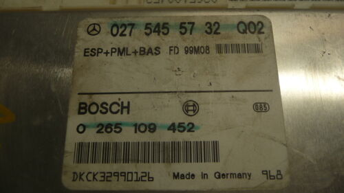 NY454-9 OEM WARRANTY 1998-2002 MERCEDES E CLASS ABS CONTROL COMPUTER MODULE