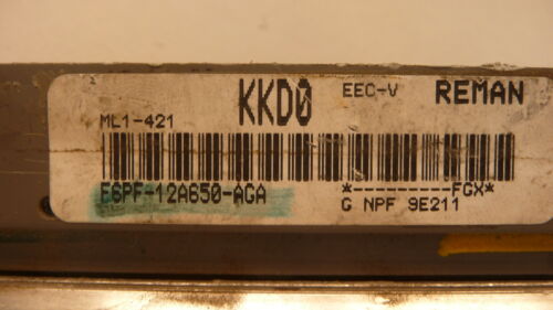 NY546-13 OEM PROGRAMMED 96 FORD F150 F250 ENGINE COMPUTER MODULE ML1-421 ECM ECU