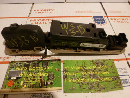 WS13-15 WARRANTY 1998 99 00 01 02 ACCORD LEFT DRIVER MASTER POWER WINDOW SWITCH