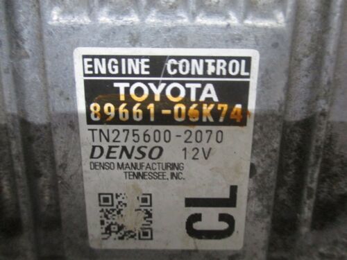 NY623-14 OEM WARRANTY 12 13 14 TOYOTA CAMRY 2.5L ENGINE CONTROL MODULE ECM ECU