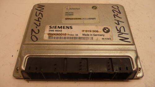 NY547-20 OEM WARRANTY 2002-2005 BMW 325I ENGINE COMPUTER CONTROL MODULE ECM ECU