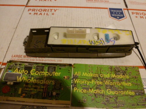 WS11-5 OEM WARRANTY 2000 01 02 03 04 05 DEVILLE LEFT DRIVER MASTER WINDOW SWITCH