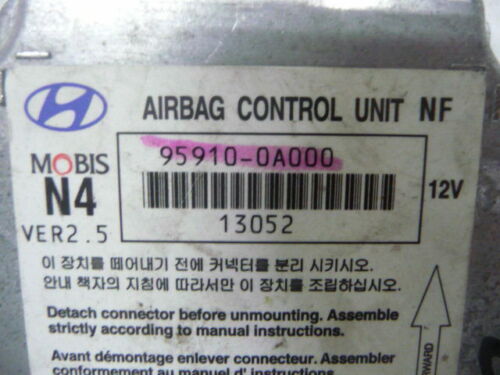 NY594-27 OEM WARRANTY 2006 2007 2008 HYUNDAI SONATA AIR BAG CONTROL MODULE