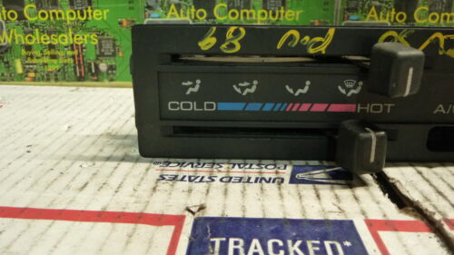 A188-21 OEM WARRANTY 1989 ISUZU PICKUP A/C HEAT CLIMATE CONTROL