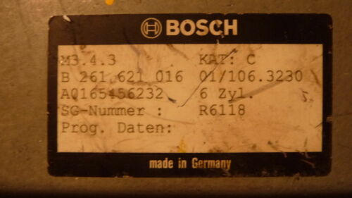 1994 1995 Mercedes SL320 S320 Engine Computer EBX ECM ECU 6 MONTH WARRANTY! Fast
