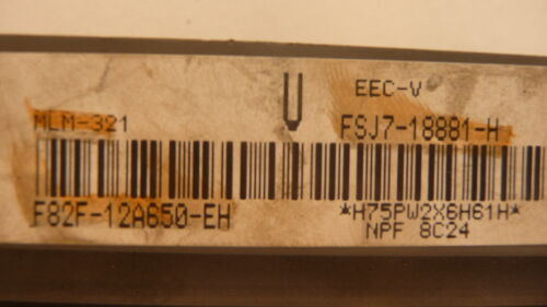 NY529-5 OEM PROGRAMMED 1998 MAZDA 626 ENGINE COMPUTER CONTROL MODULE MLM-321 ECU
