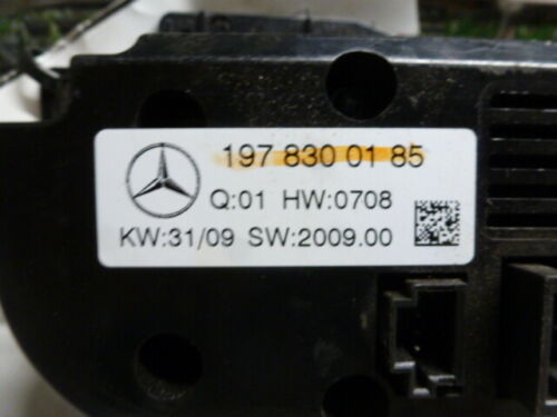 NY239-7 OEM 2011 MERCEDES SLS CLIMATE CONTROL UNIT WITH WARRANTY