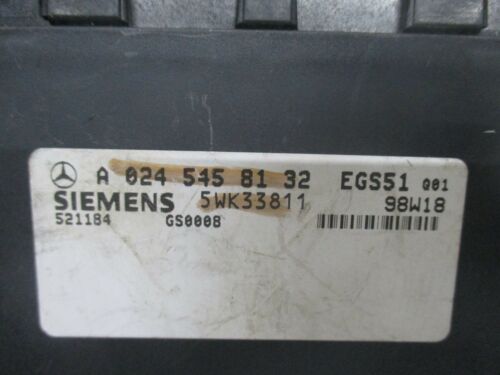 NY615-12 OEM WARRANTY 98 99 MERCEDES E C CLK CLASS TRANSMISSION CONTROL MODULE