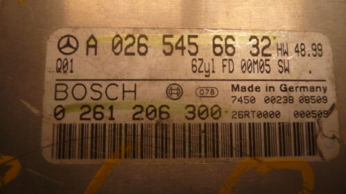 NY485-12 OEM WARRANTY 1998-2000 MERCEDES E CLASS ENGINE CONTROL COMPUTER ECM ECU