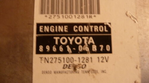 1 Year Warranty* 2005 05 Toyota Solara Engine Control Computer Brain ECU ECM EBX