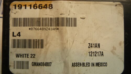 NY412-16 OEM WARRANTY 2002 SATURN VUE BODY CONTROL COMPUTER MODULE BCM BCU
