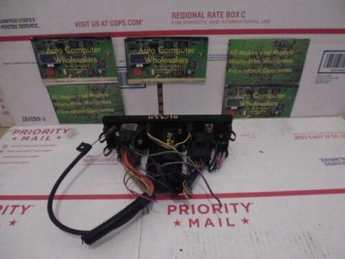 HS2-10 OEM WARRANTY 93 PONTIAC GRAND AM TEMP AC HEAT CLIMATE CONTROL UNIT SWITCH