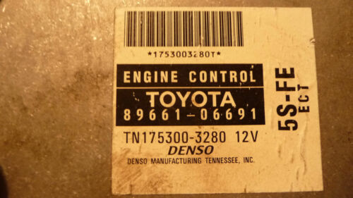 356-8 WARRANTY OEM 99 Camry Solara Engine Control Computer Brain AT ECM ECU EBX