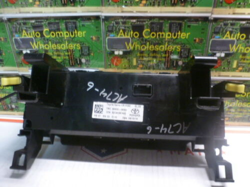 AC74-6 OEM WARRANTY 2015 CAMRY TEMP AC HEAT CLIMATE CONTROL UNIT