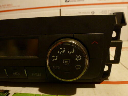 WS17-9 OEM WARRANTY 2006 CADILLAC DTS TEMP AC HEAT CLIMATE CONTROL PANEL SWITCH