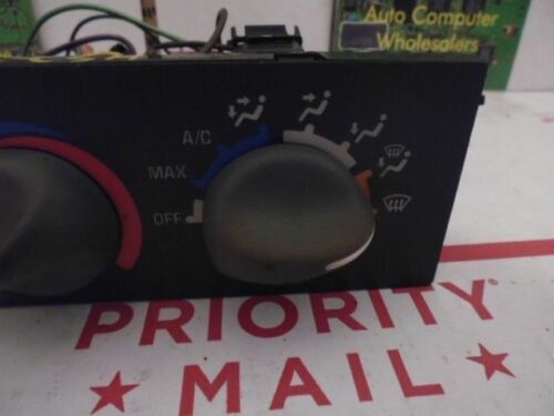 HS2-10 OEM WARRANTY 93 PONTIAC GRAND AM TEMP AC HEAT CLIMATE CONTROL UNIT SWITCH