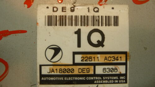 NY406-2 OEM WARRANTY 1996 SUBARU LEGACY ENGINE CONTROL COMPUTER MODULE ECM ECU