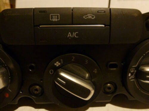 WS6-6 OEM WARRANTY 2012 13 14 BEETLE TEMP AC HEAT CLIMATE CONTROL PANEL SWITCH
