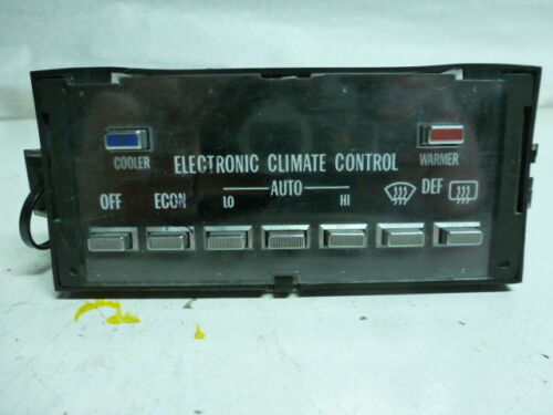 AC56-5 OEM WARRANTY 1981 DEVILLE FLEETWOOD TEMP AC HEAT CLIMATE CONTROL UNIT